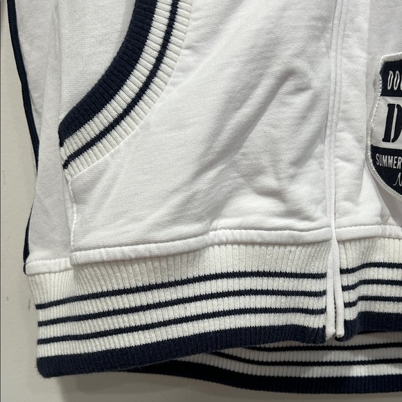 Dolce & Gabbana White Sailing Master Zip-Up Hoodie large juniors - Picture 3 of 10